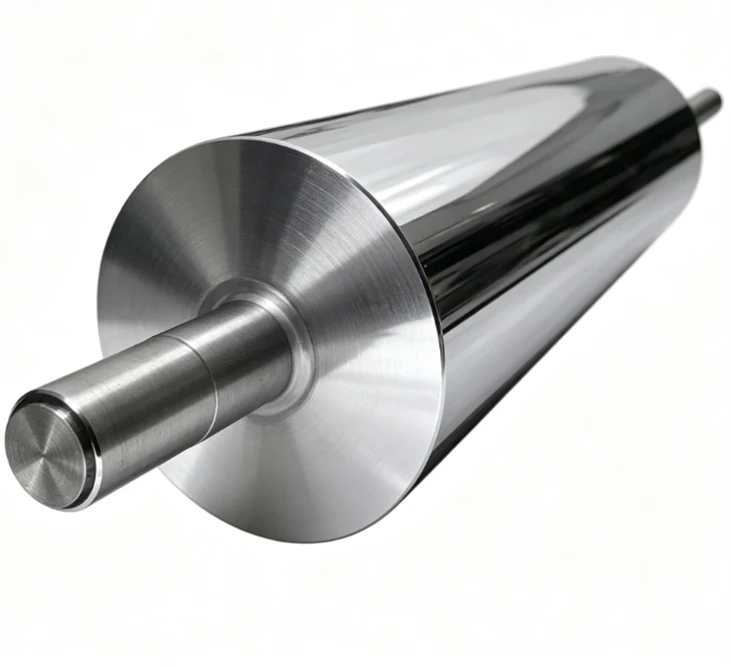 ลูกกลิ้งนำเส้นผ่านศูนย์กลางขนาดใหญ่กลวงสำหรับ Slitter Rewinder